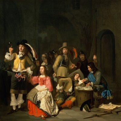 Een compagnie soldaten door Simon Kick